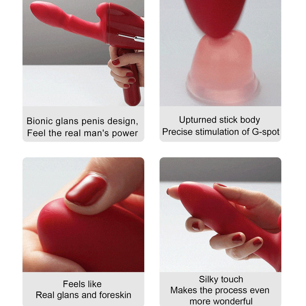 QINGNAN #9 Hand-Free Thrusting & Rotating Sex Machine Remote Controlled-4