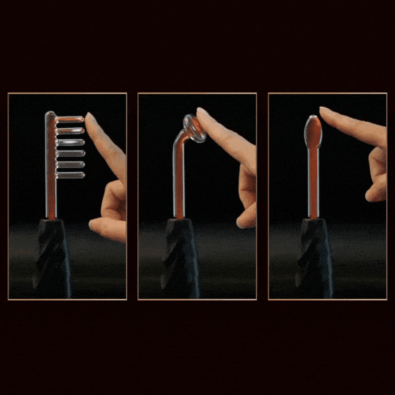 Roomfun Electro Sex Shock Wand with 4 Replaceable Heads-3