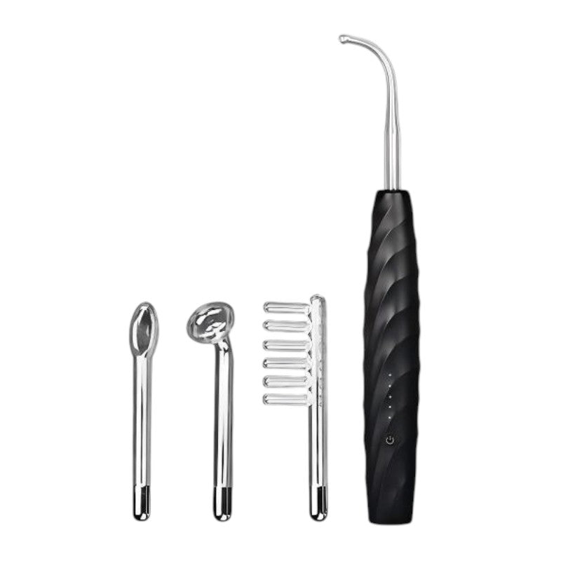Roomfun Electro Sex Shock Wand with 4 Replaceable Heads-0