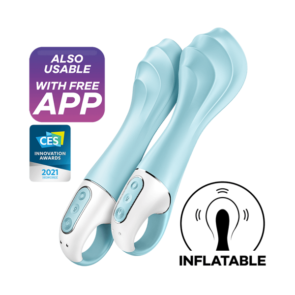 Satisfyer Air Pump Vibrator 5 App-Controlled-0