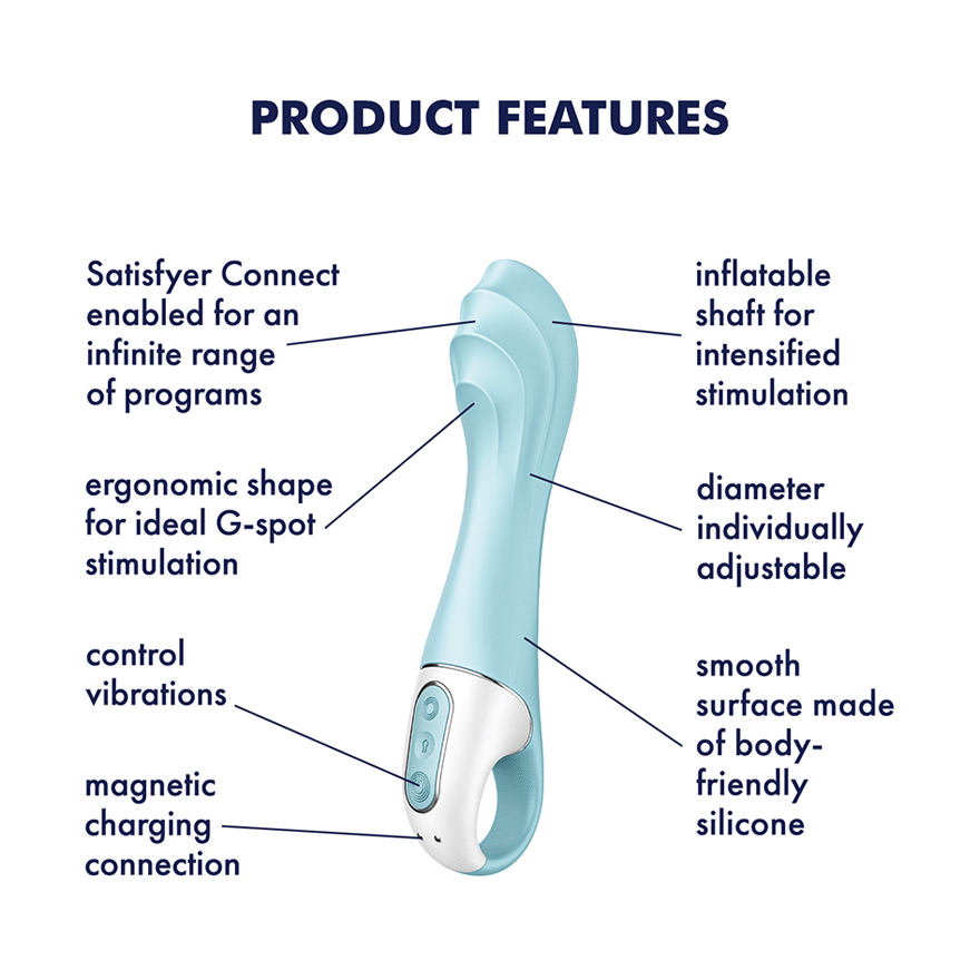 Satisfyer Air Pump Vibrator 5 App-Controlled-2