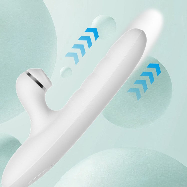 SIIHO Clit Sucking & G-Spot Rotating Bead Rabbit Vibrator-4