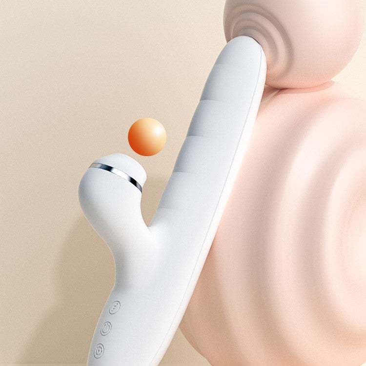 SIIHO Clit Sucking & G-Spot Rotating Bead Rabbit Vibrator-1