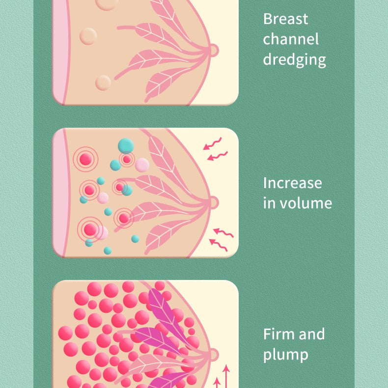 SIIHO Mini Heating & Vibrating Breast Massager-3