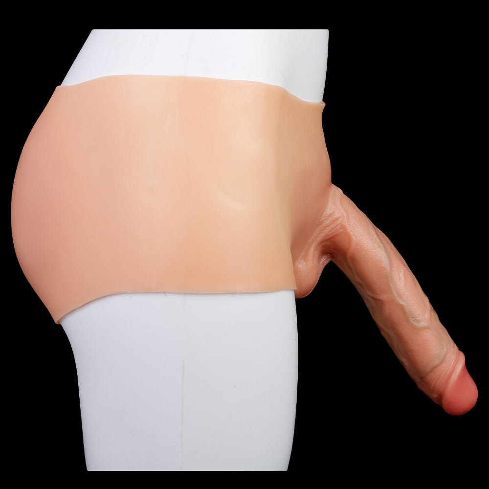 Silicone Realistic Penis Panties 9-inch-2