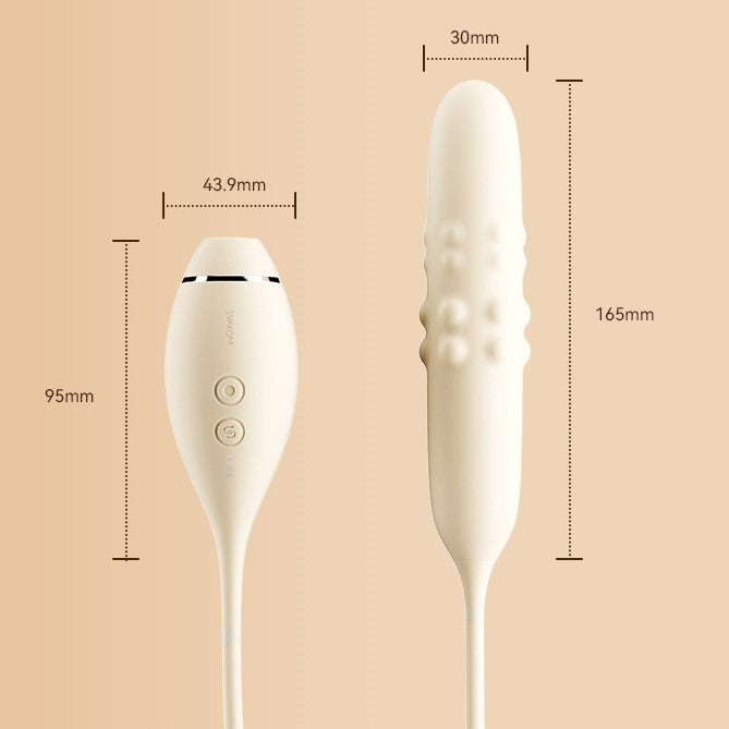 Bobo Sucking & Thrusting G-Spot Egg Vibrator App Controlled-3