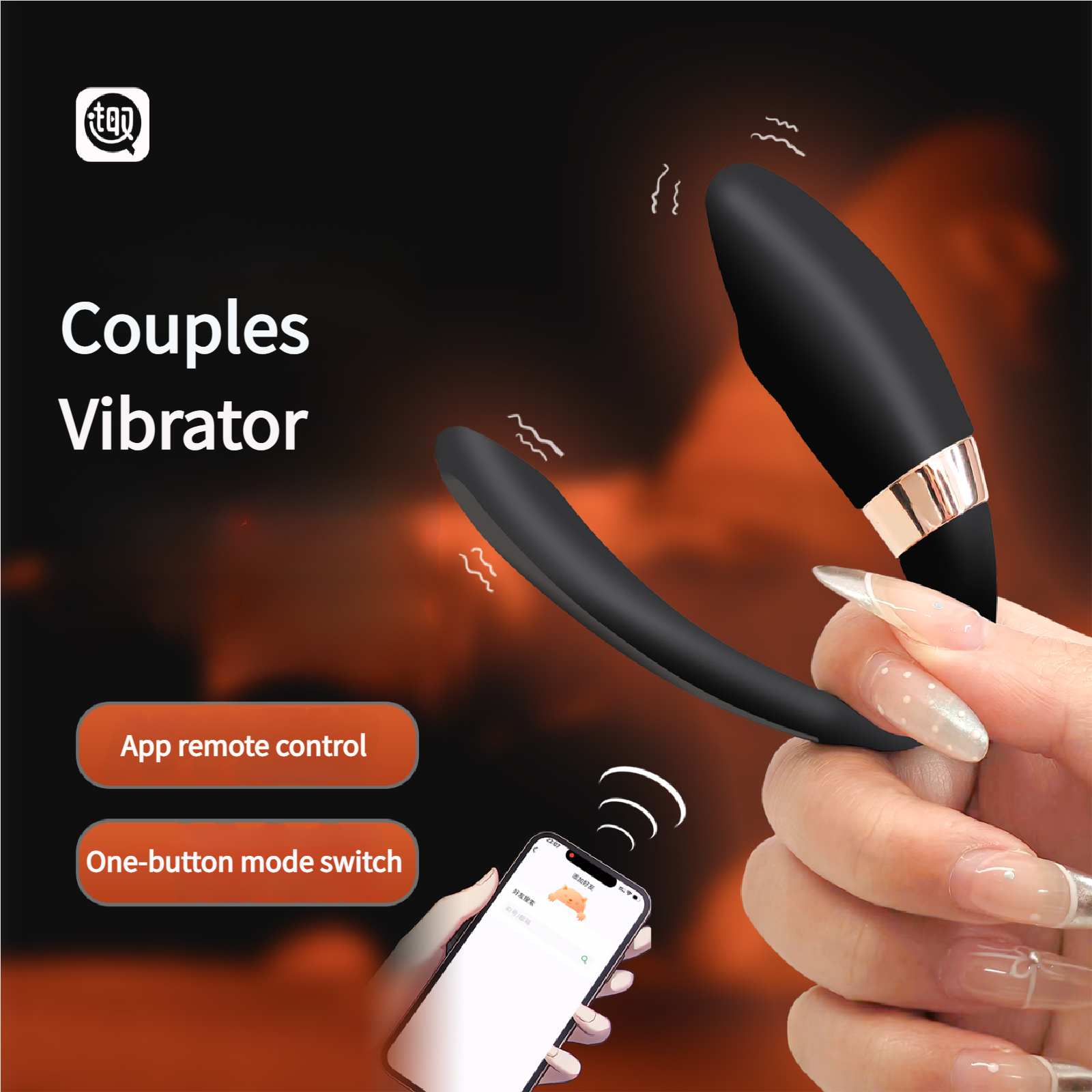 ZQ Swan Wearable Clit & G-Spot Vibrator App Controlled-1