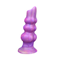 Three-Knot Wolf Luminous Ovipositor Dildo 6.9-Inch-0