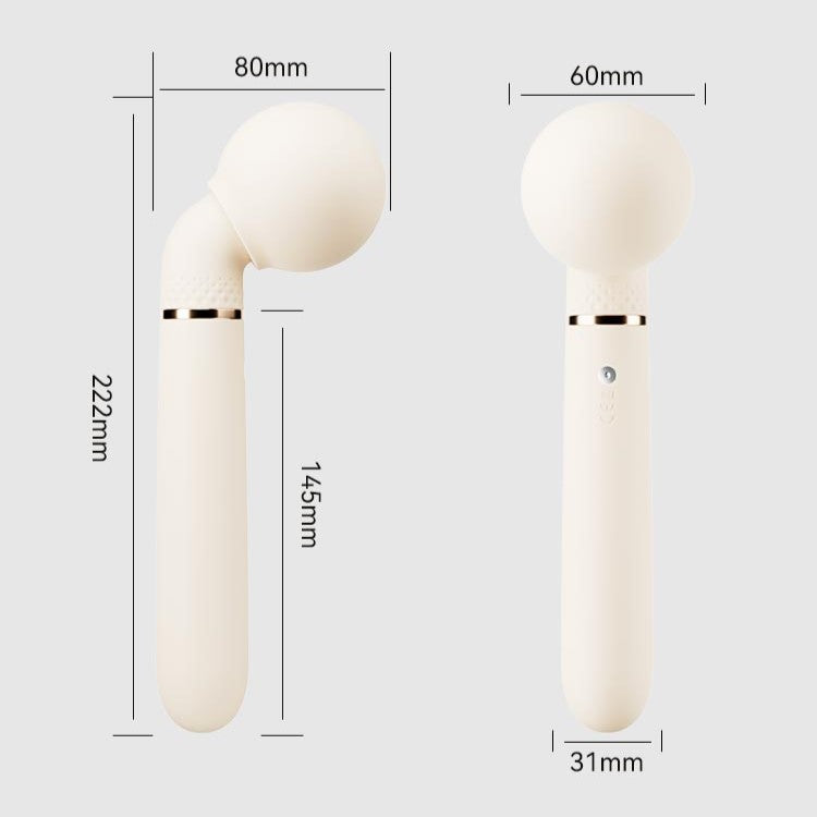SVAKOM Thrusting & Heating G-Spot AV Wand Vibrator App Controlled-4