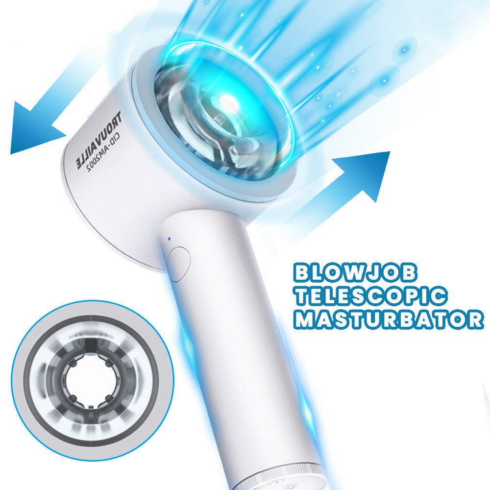 Trouvaille Smart Thrusting Male Masturbator with Suction Base-4