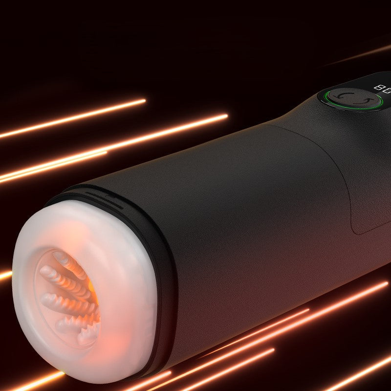 TRYFUN Black Hole Pro Thrusting & Heating Male Masturbator App Controlled-1