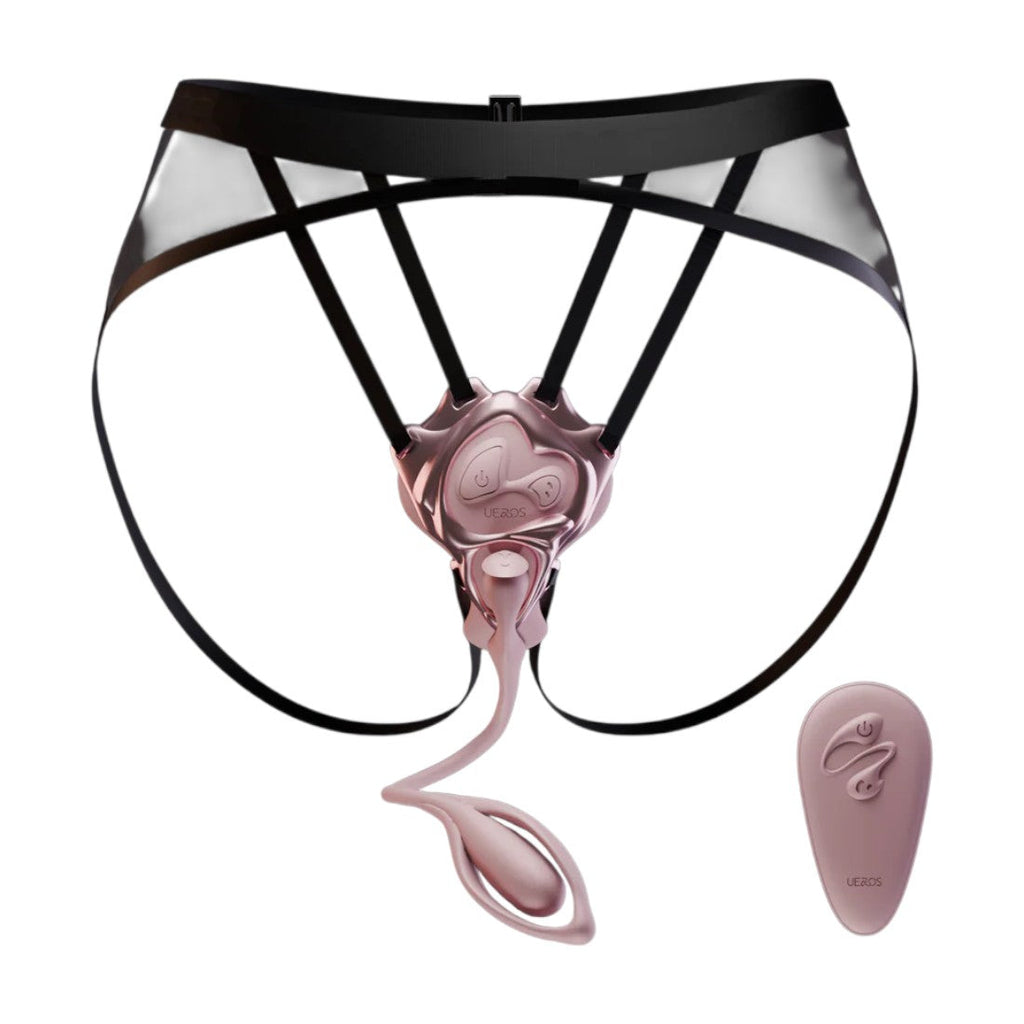 UEROS Jellyfish Wearable Egg Vibrator Remote Controlled-0