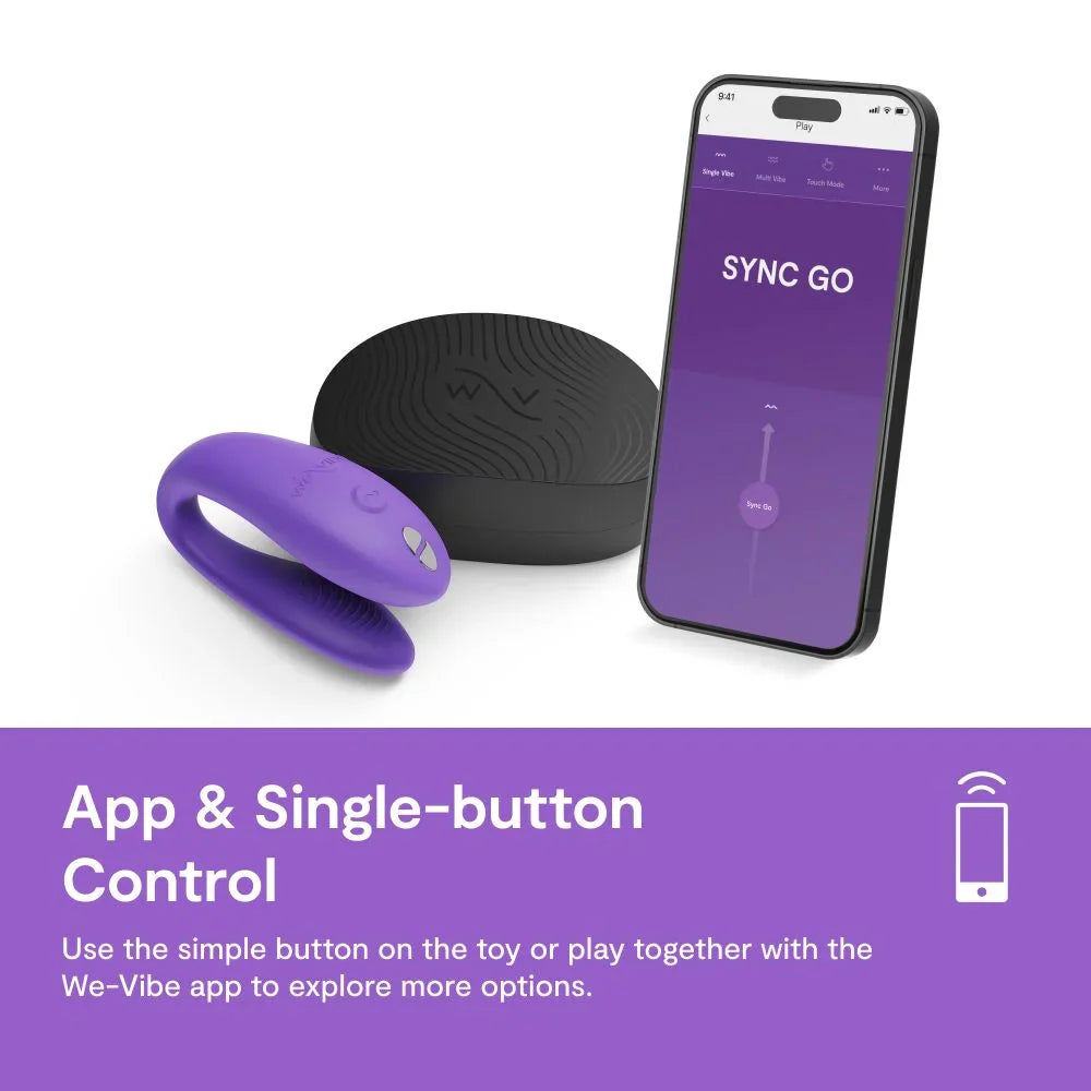 We-vibe Sync Go Clit & G-Spot Wearable Vibrator App-Controlled-2