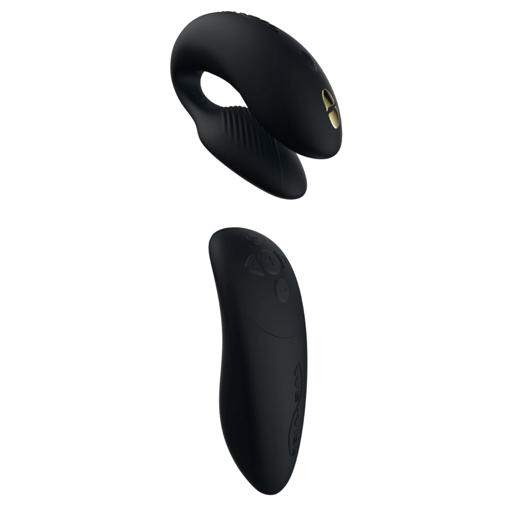 Womanizer X We-Vibe Golden Moments Clit Sucking & Wearable Couples Vibrator Limited Edition-3