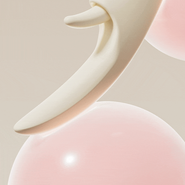 WOWYES P8 Clit Licking & Rotating Rabbit Vibrator App Controlled-3