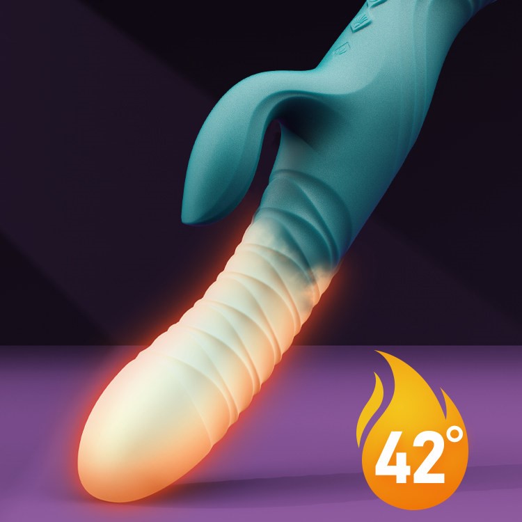 ZALO Mose 2 Heating & Thrusting G-Spot Rabbit Vibrator-4