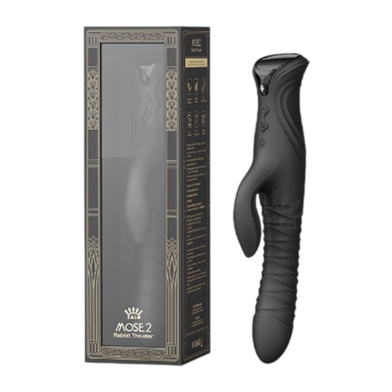 ZALO Mose 2 Heating & Thrusting G-Spot Rabbit Vibrator-5