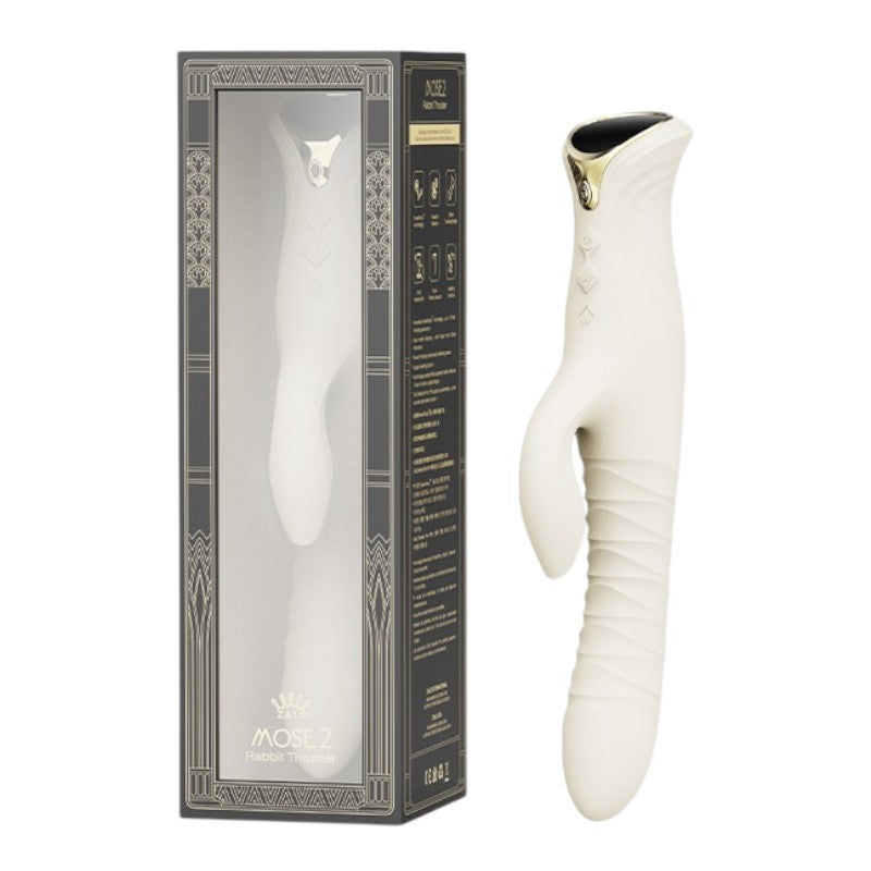 ZALO Mose 2 Heating & Thrusting G-Spot Rabbit Vibrator-6
