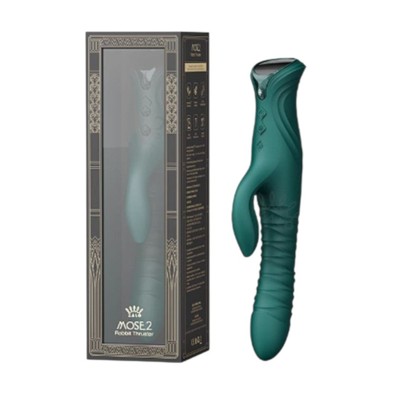 ZALO Mose 2 Heating & Thrusting G-Spot Rabbit Vibrator-0