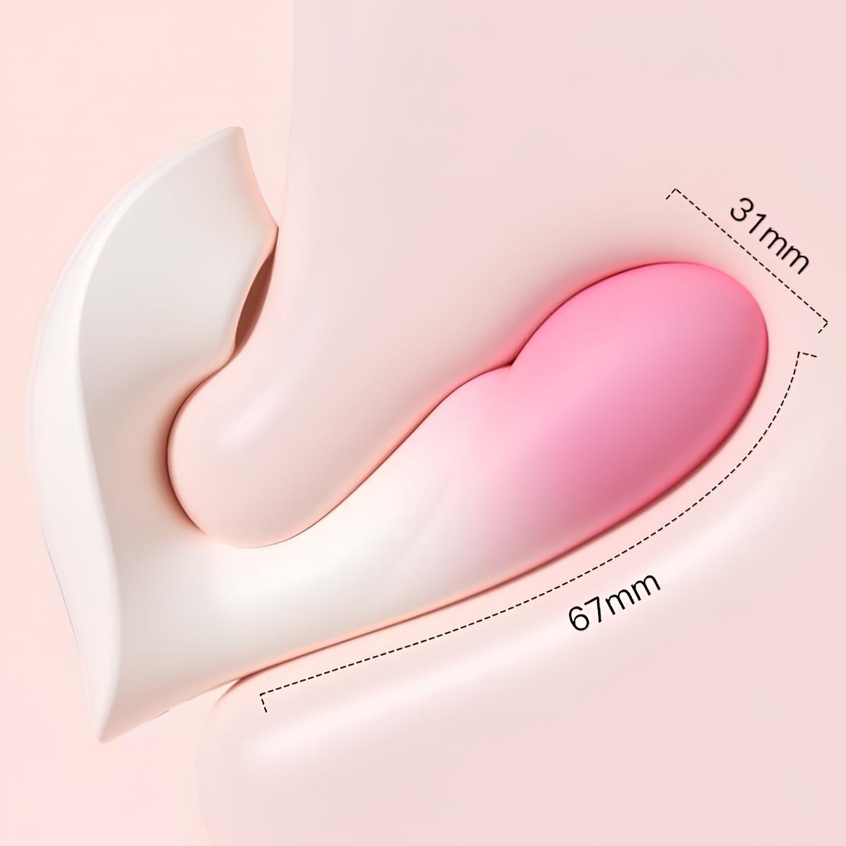ZEMALIA Clit Sucking & G-Spot Thrusting Wearable Vibrator App Controlled-3