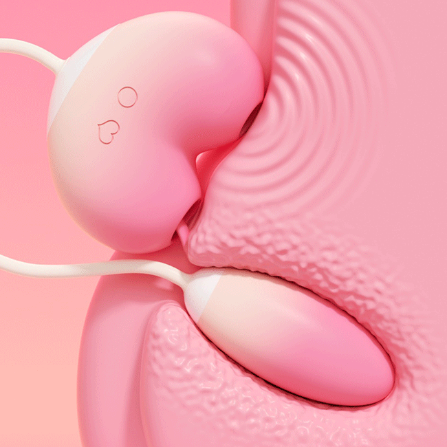 ZEMALIA Clit Sucking & Licking G-Spot Egg Vibrator