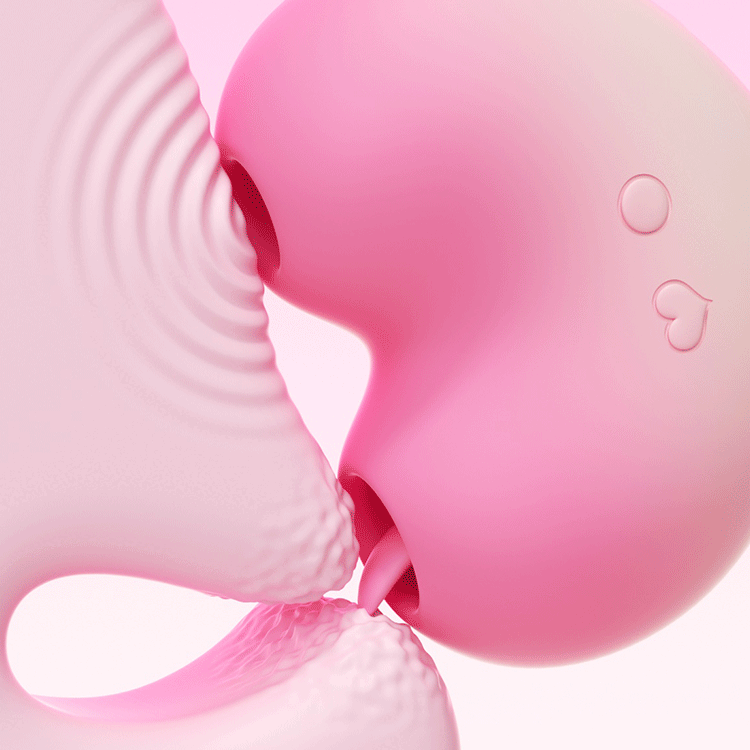 ZEMALIA Peachy Mini Clit Sucking & Licking Vibrator-2